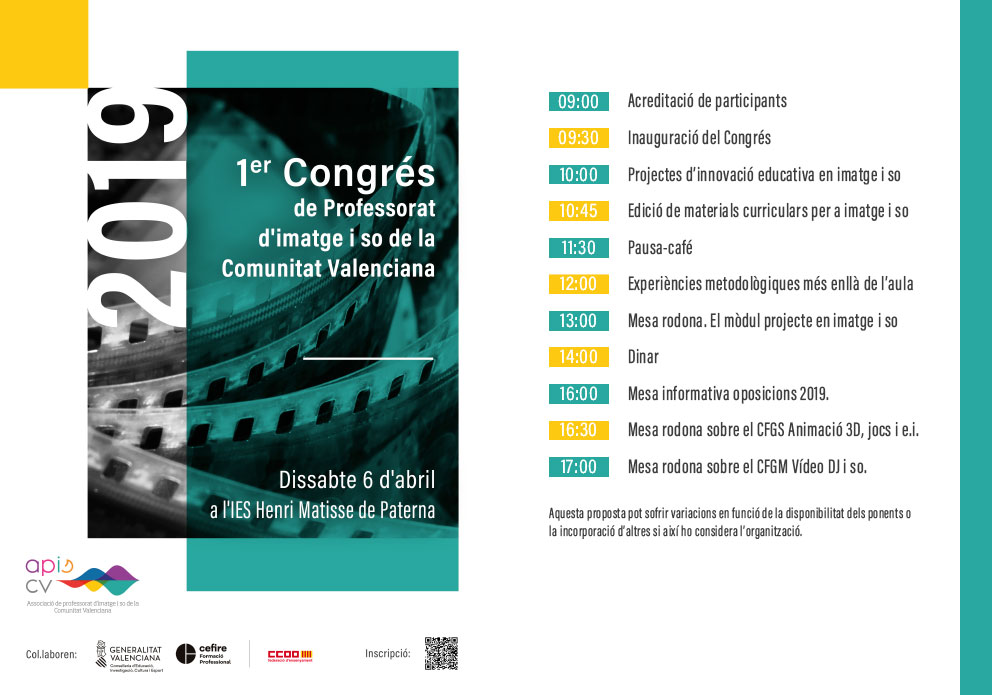 Programa 1er Congrés Apis CV